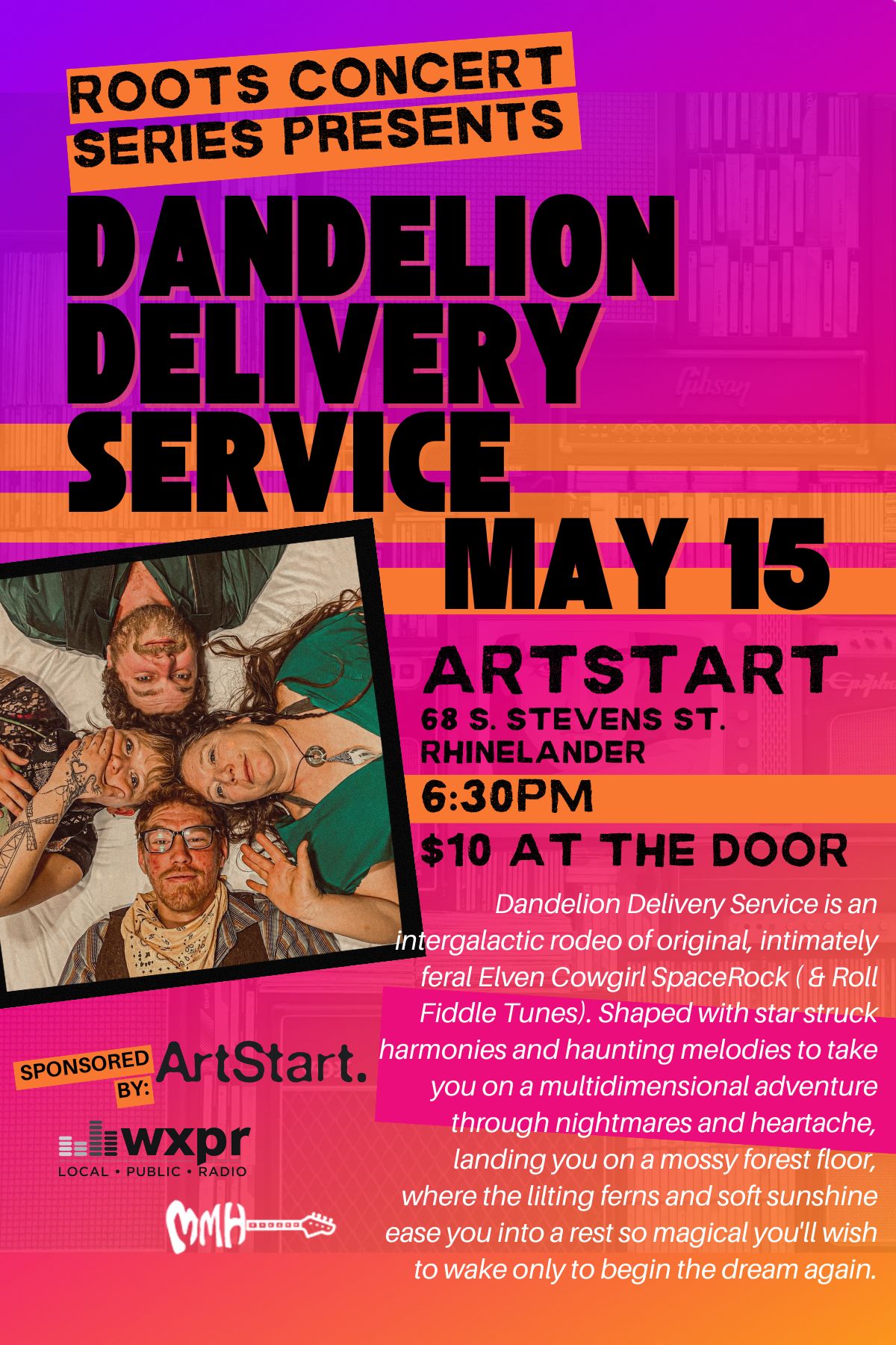 4x6 Dandelion ROOTS CONCERT SERIES (8.5 x 11 in) (4 x 6 in) 4x6 Dandelion ROOTS CONCERT SERIES (8.5 x 11 in) (4 x 6 in)