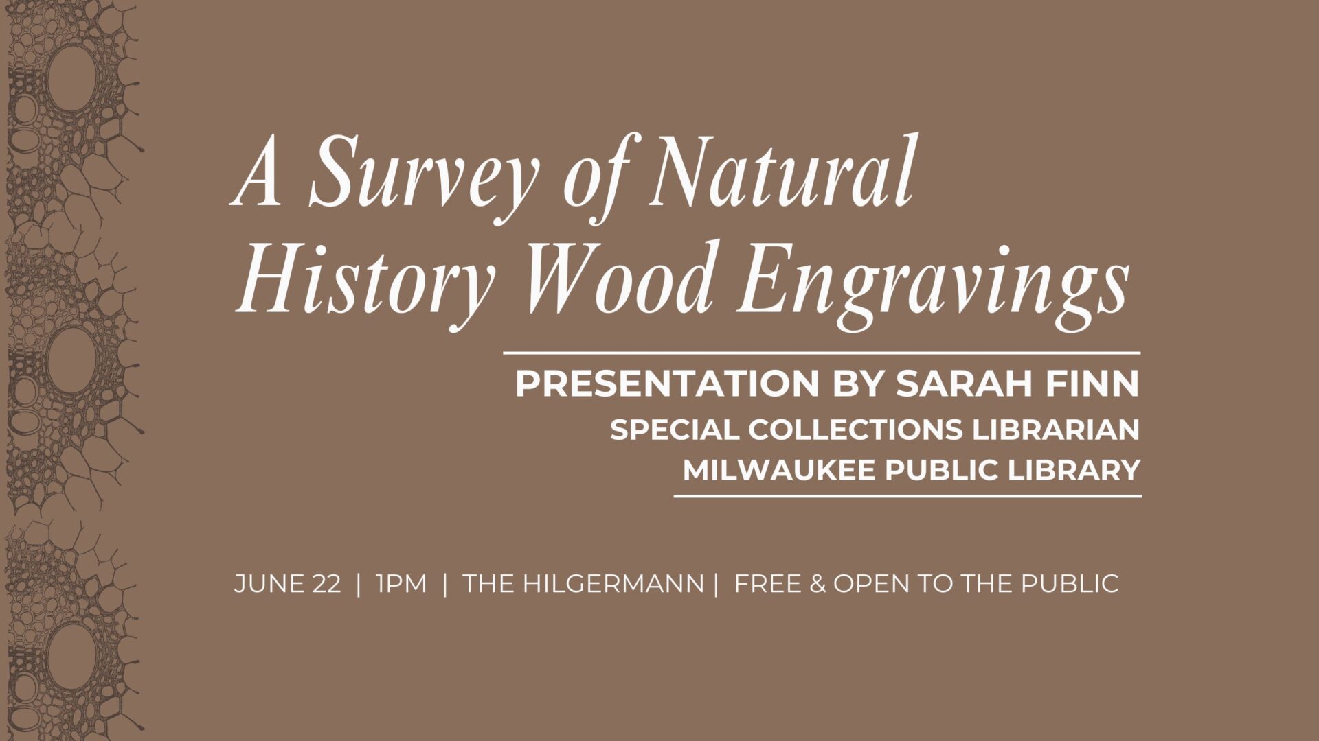 A Survey of Natural History Wood Engravings